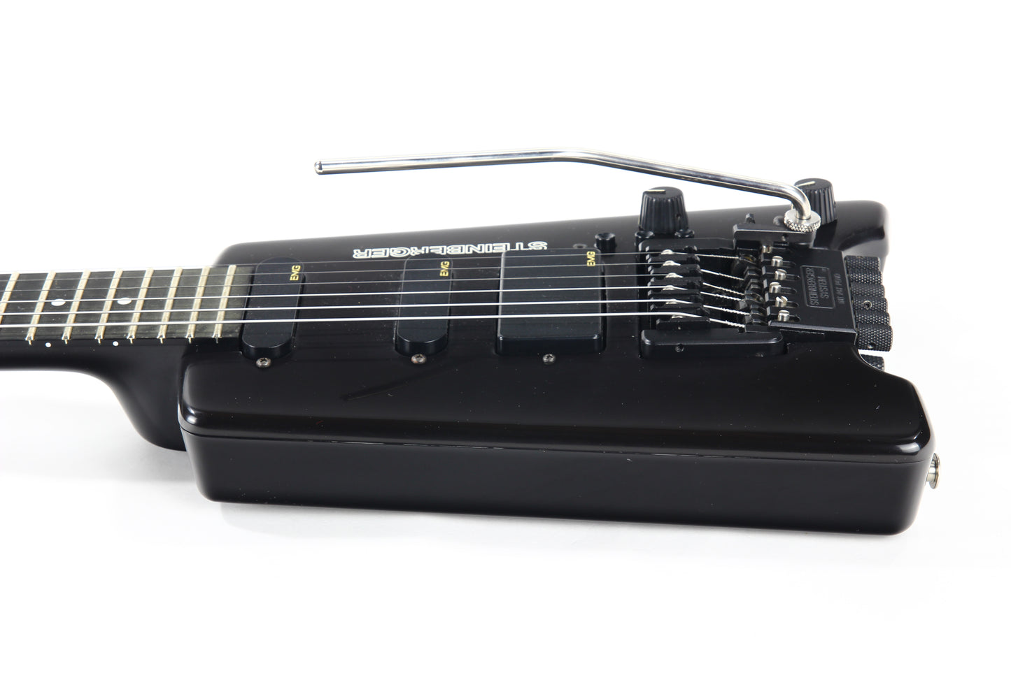 MINTY! 1987 Steinberger USA GL4T Black - TransTrem, GL4-T, RARE ONE OWNER! Vintage Headless, HSS gl4ta gl