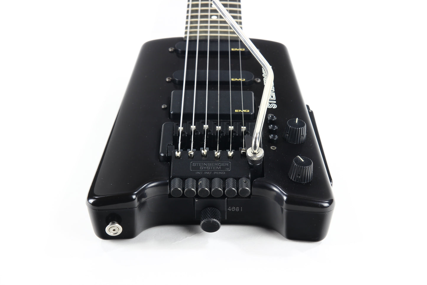 MINTY! 1987 Steinberger USA GL4T Black - TransTrem, GL4-T, RARE ONE OWNER! Vintage Headless, HSS gl4ta gl