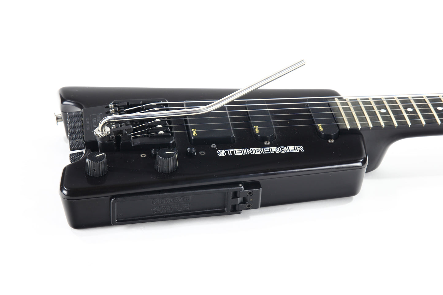 MINTY! 1987 Steinberger USA GL4T Black - TransTrem, GL4-T, RARE ONE OWNER! Vintage Headless, HSS gl4ta gl