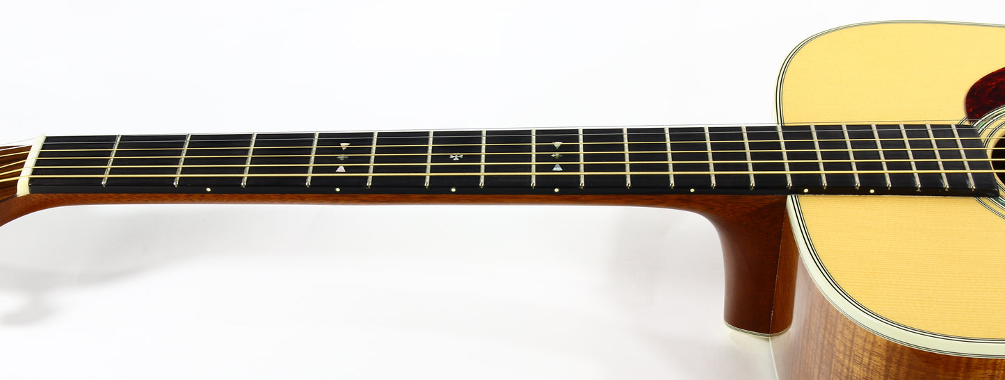 MINTY! 1992 Martin D-37K Highly Figured Hawaiian Koa Dreadnought Acoustic Guitar One Owner! - d28 d45 d35