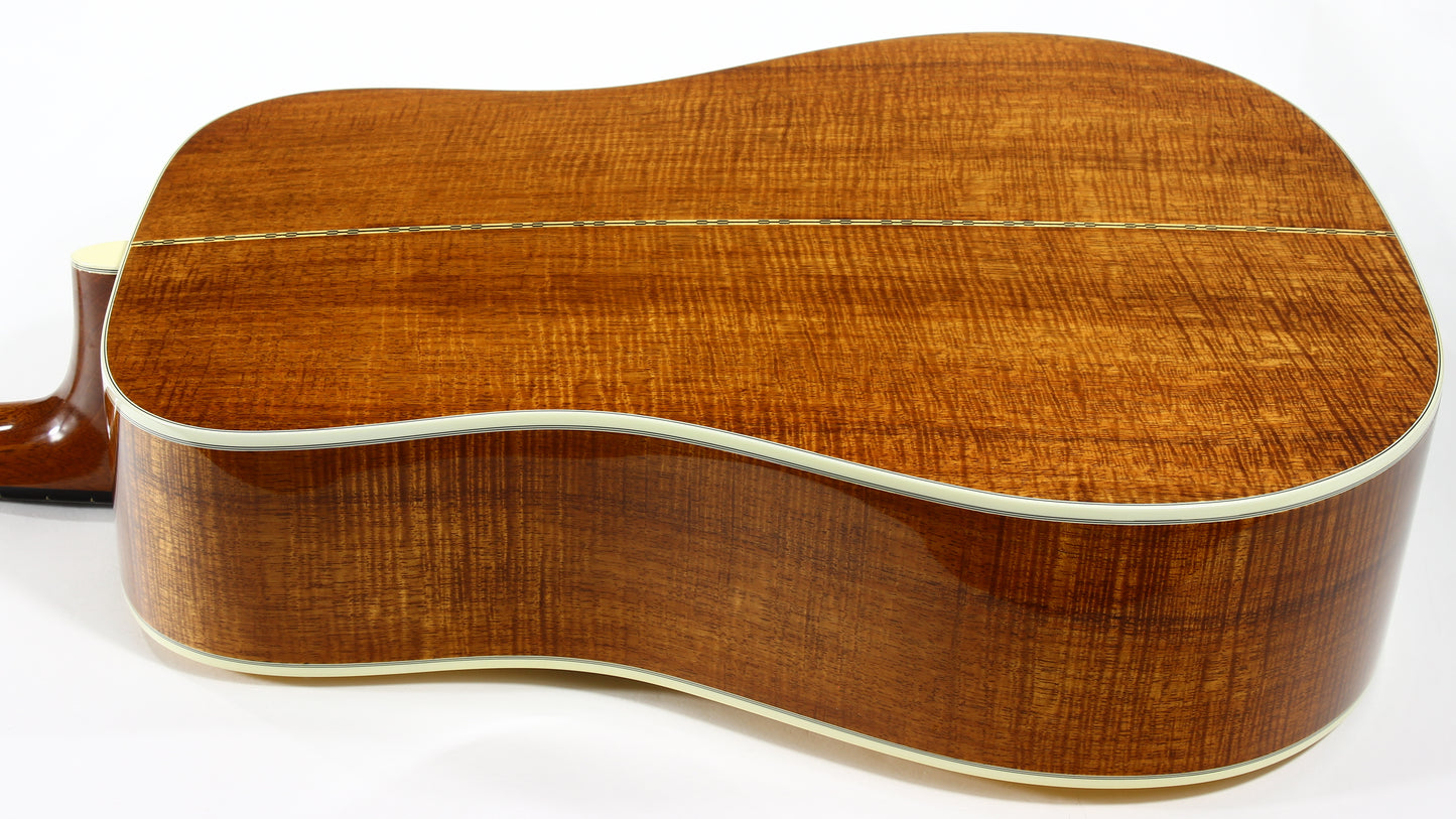 MINTY! 1992 Martin D-37K Highly Figured Hawaiian Koa Dreadnought Acoustic Guitar One Owner! - d28 d45 d35
