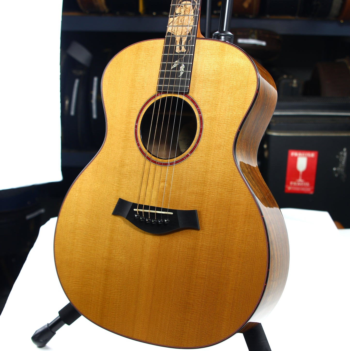 UNPLAYED! 1997 Taylor Cujo-14 Grand Auditorium Stephen King Signed Model Acoustic Guitar - Cedar/Walnut 10