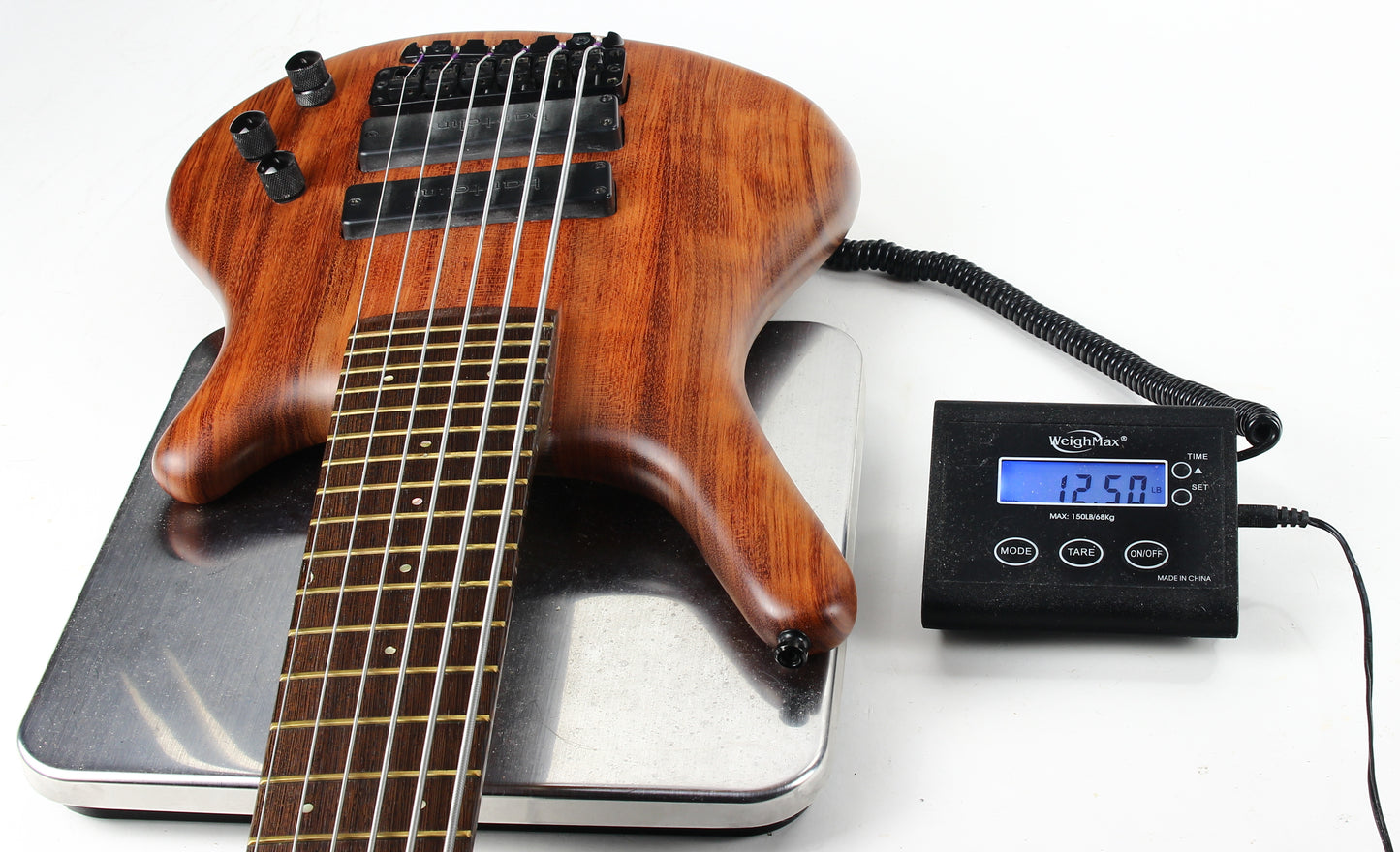 MINTY 1990 Warwick Thumb NT 6 String Electric Bass - Neck Thru, One Owner, Made in Germany, Bubinga, Wenge, Natural Oil Finish!