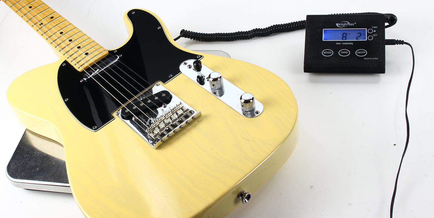 2011 Fender USA 60th Anniversary Blackguard Telecaster - Blonde, Ash Body, Maple Neck, American Vintage Pickups