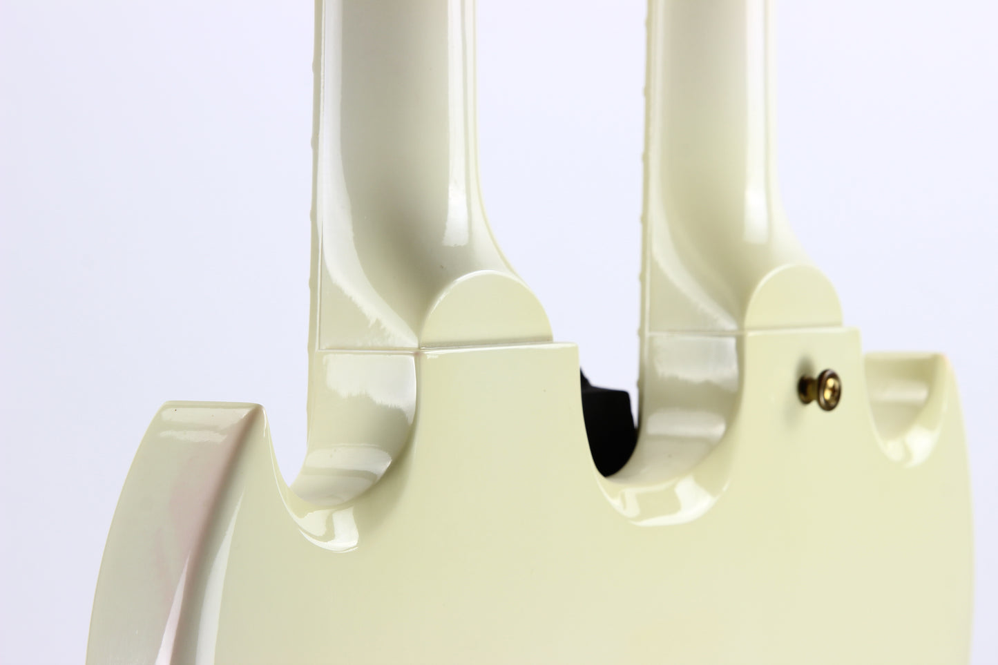 CLEAN 2001 Gibson EDS-1275 Double neck SG Alpine White 6/12 - Don Felder Alex Lifeson Jimmy Page Vibes