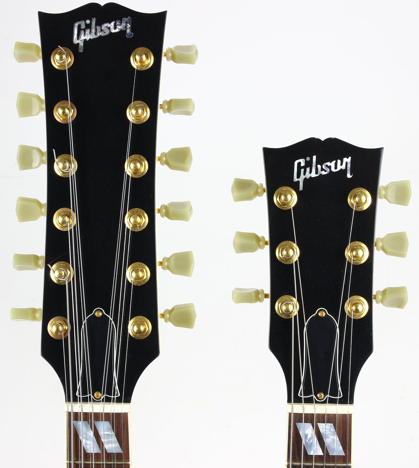 CLEAN 2001 Gibson EDS-1275 Double neck SG Alpine White 6/12 - Don Felder Alex Lifeson Jimmy Page Vibes