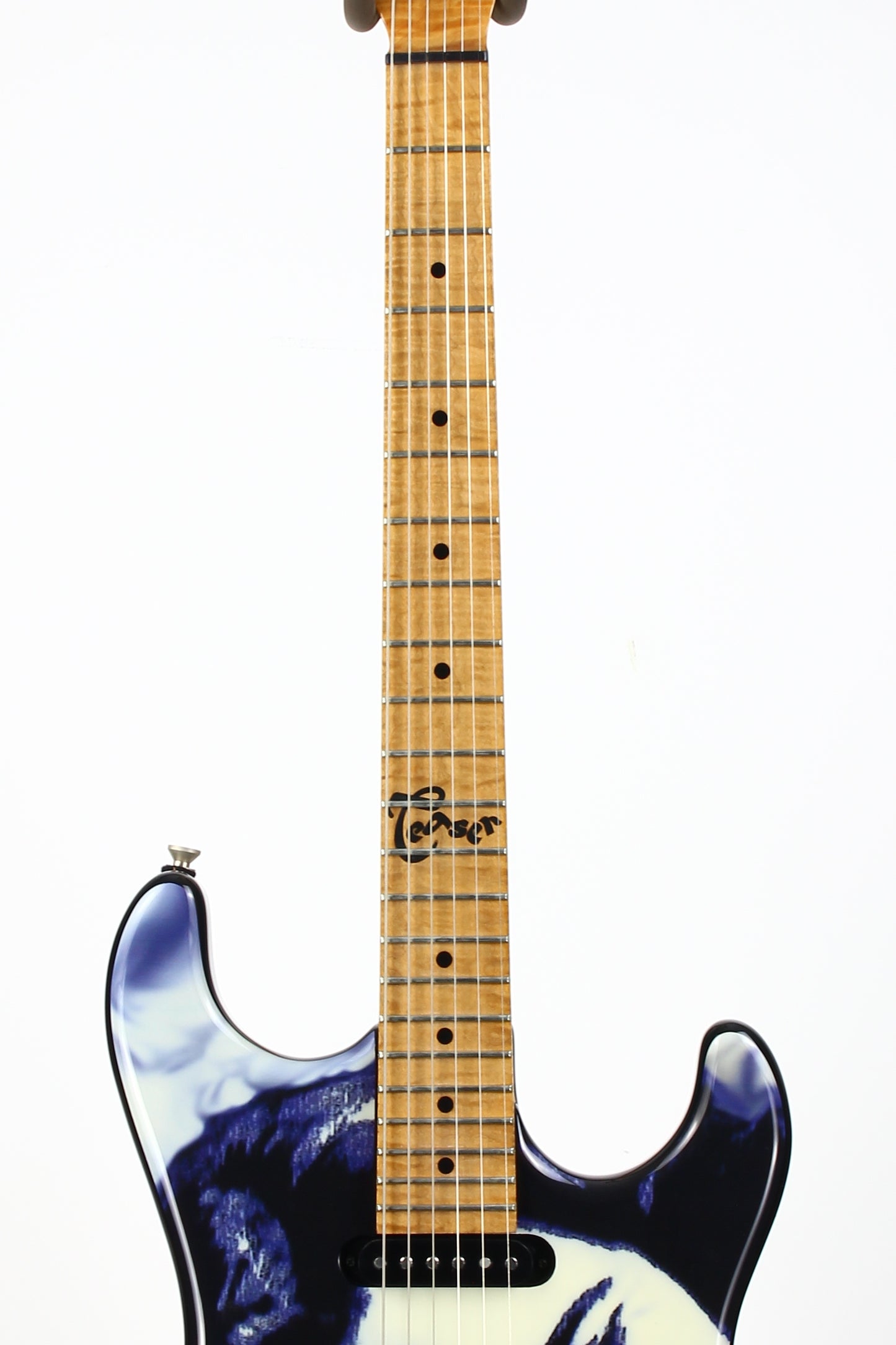 Dean USA 2008 Tommy Bolin Tribute Teaser Strat Guitar | Amazing Flame Neck