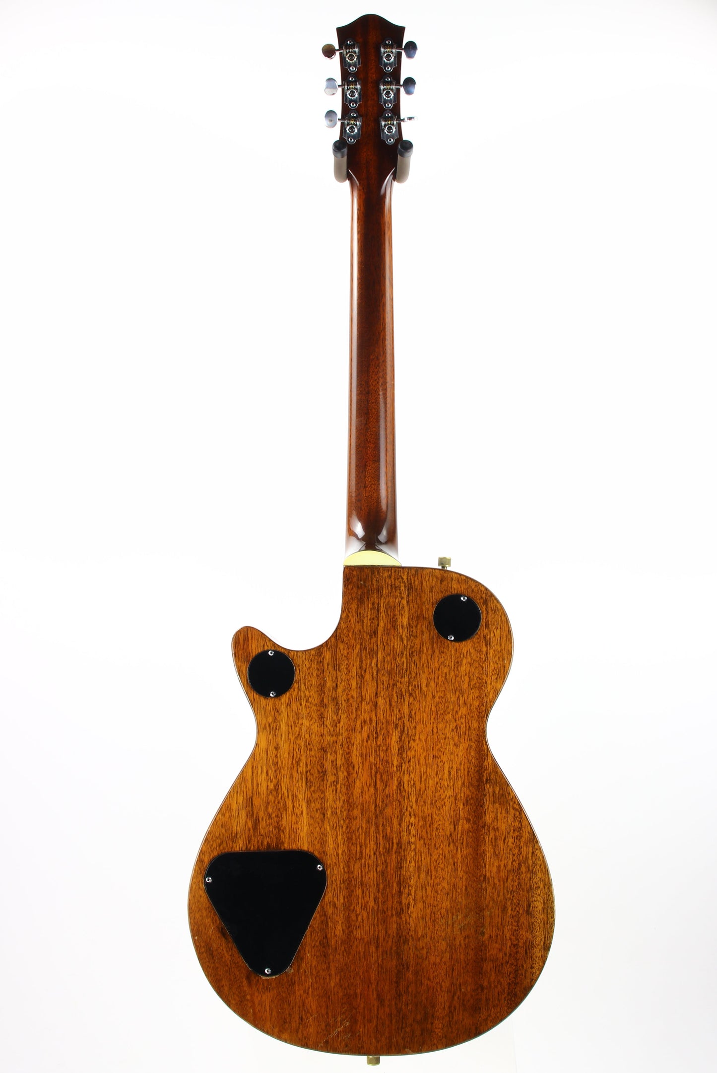 1955 Gretsch Duo Jet Black Vintage Electric Guitar w/ Tweed Case - Original Black Nitron Drum Wrap Top!