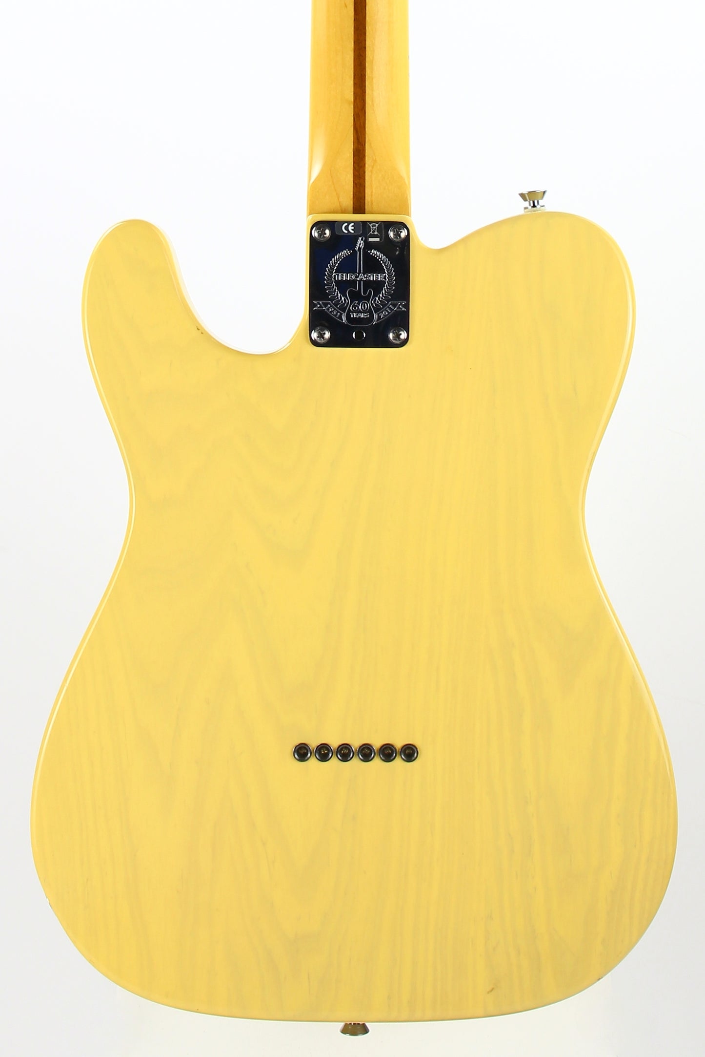 2011 Fender USA 60th Anniversary Blackguard Telecaster - Blonde, Ash Body, Maple Neck, American Vintage Pickups