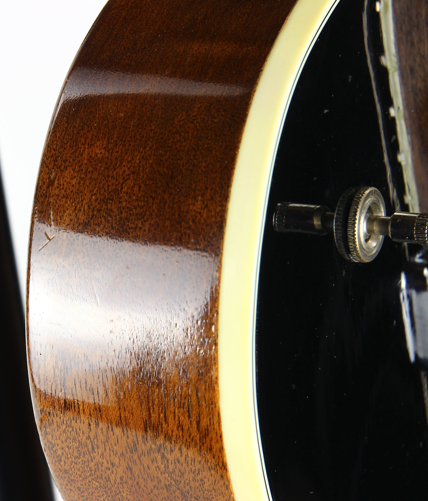 1955 Gretsch Duo Jet Black Vintage Electric Guitar w/ Tweed Case - Original Black Nitron Drum Wrap Top!