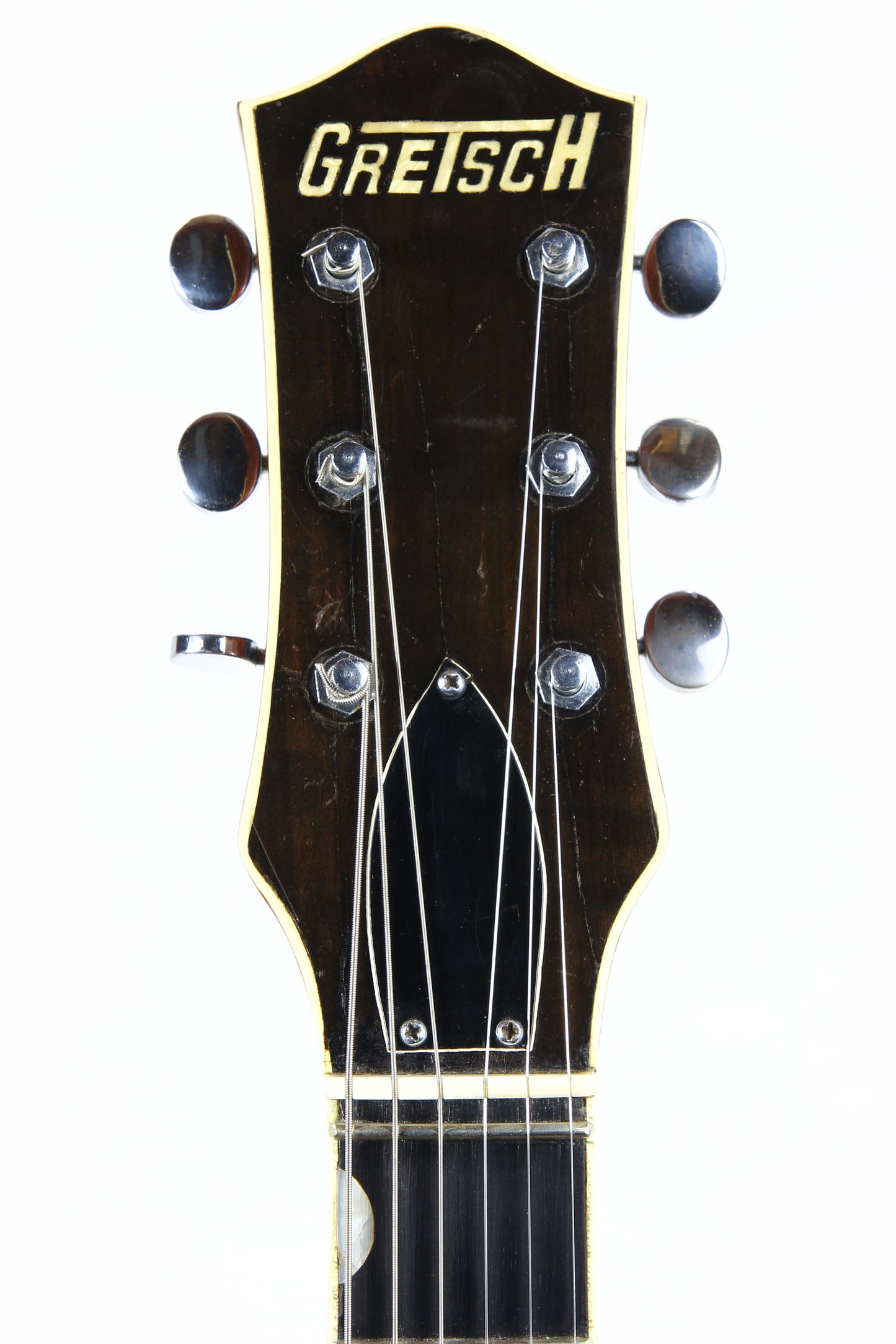 1955 Gretsch Duo Jet Black Vintage Electric Guitar w/ Tweed Case - Original Black Nitron Drum Wrap Top!