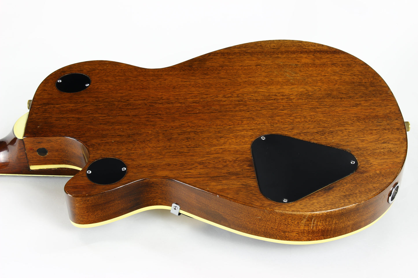 1955 Gretsch Duo Jet Black Vintage Electric Guitar w/ Tweed Case - Original Black Nitron Drum Wrap Top!