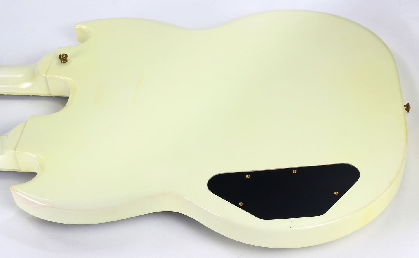CLEAN 2001 Gibson EDS-1275 Double neck SG Alpine White 6/12 - Don Felder Alex Lifeson Jimmy Page Vibes