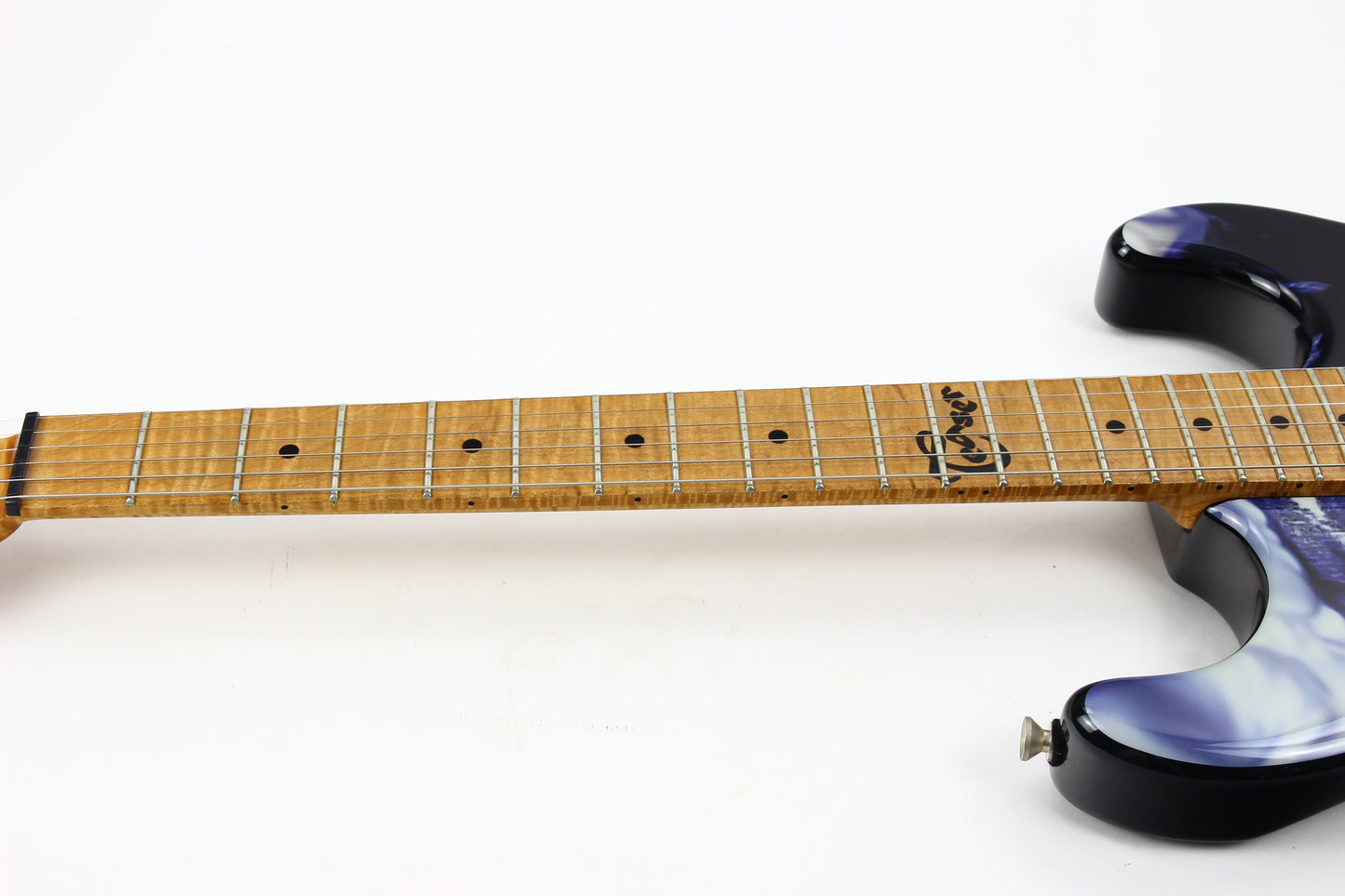 Dean USA 2008 Tommy Bolin Tribute Teaser Strat Guitar | Amazing Flame Neck