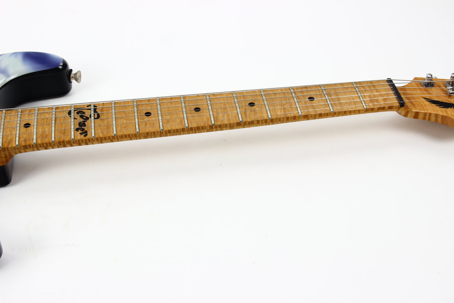 Dean USA 2008 Tommy Bolin Tribute Teaser Strat Guitar | Amazing Flame Neck