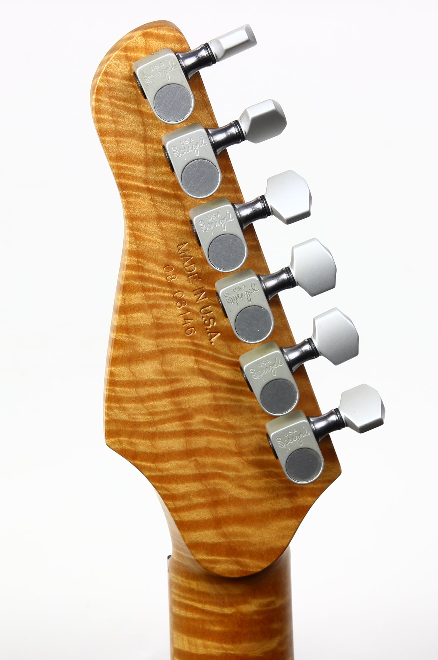 Dean USA 2008 Tommy Bolin Tribute Teaser Strat Guitar | Amazing Flame Neck