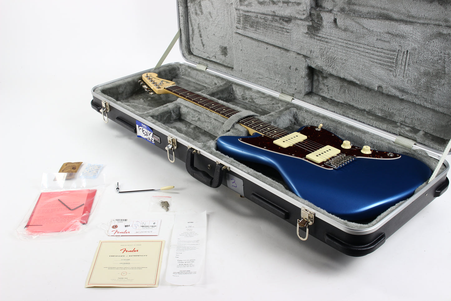 2021 Fender American Performer Jazzmaster Lake Placid Blue Made in USA
