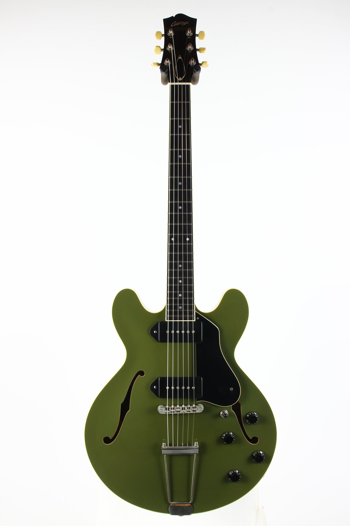 2024 Collings I-30 LC Olive Drab Green AGED Dual THROBAK Dog Ear P-90's