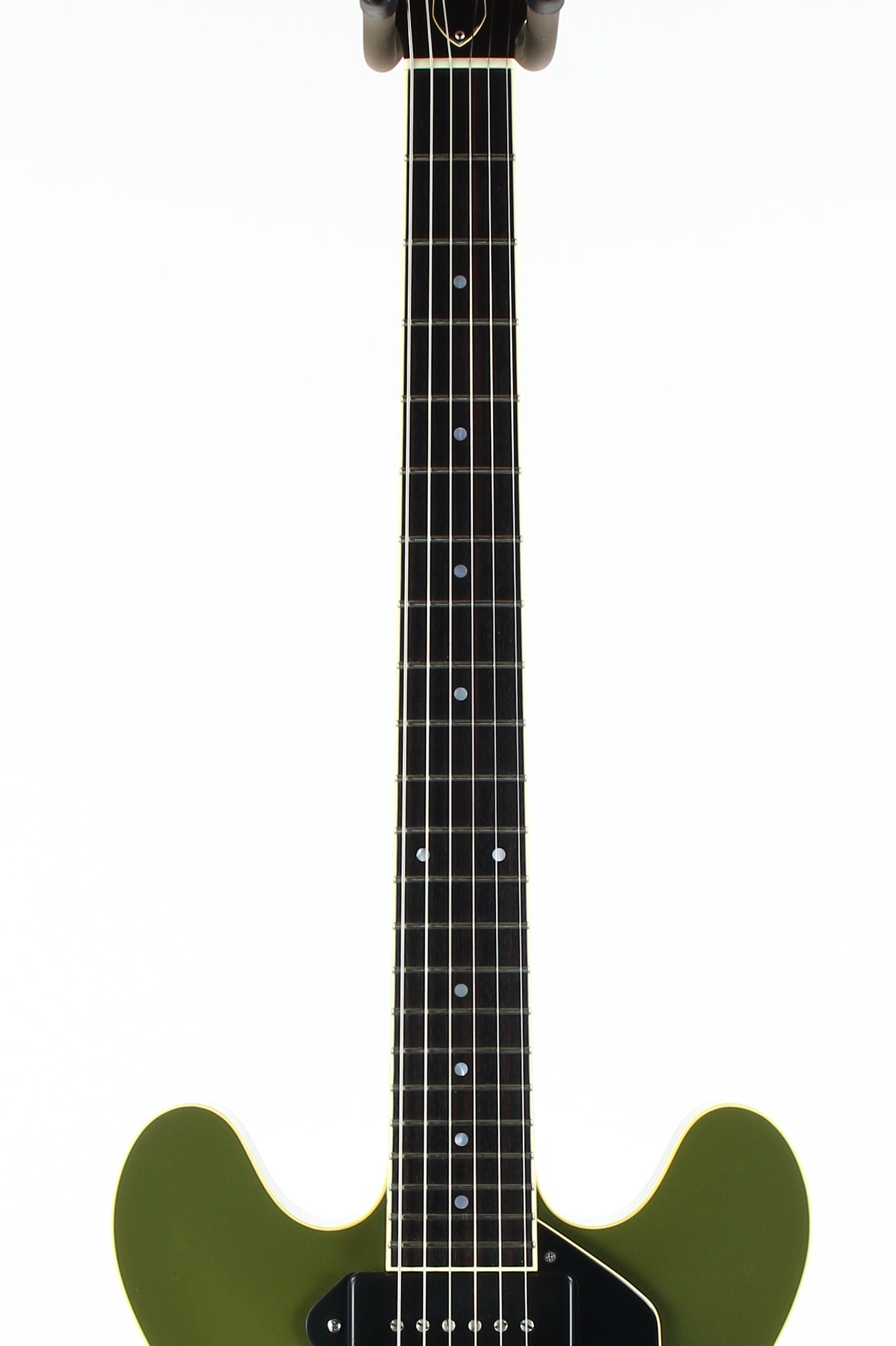 2024 Collings I-30 LC Olive Drab Green AGED Dual THROBAK Dog Ear P-90's