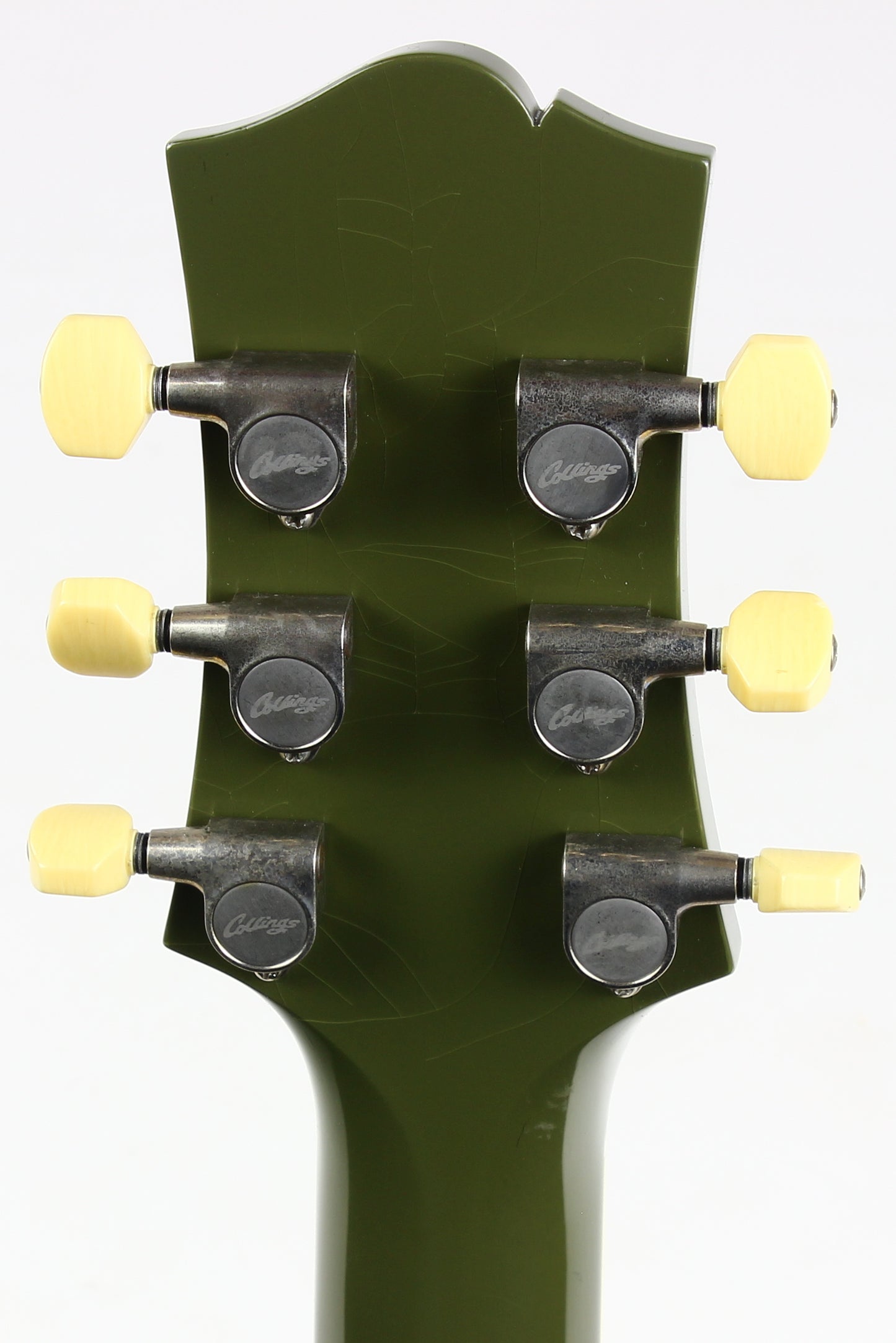 2024 Collings I-30 LC Olive Drab Green AGED Dual THROBAK Dog Ear P-90's