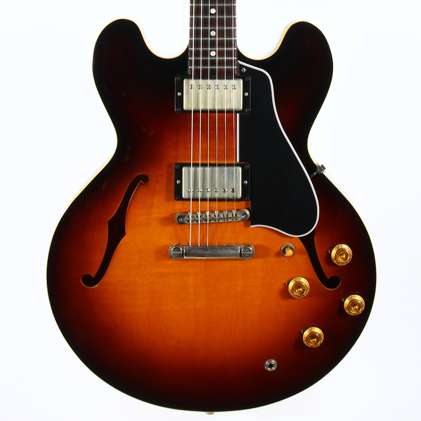 2017 Gibson Memphis '58 Reissue ES-335 - 1958 Sunburst VOS, Dot Neck, No Binding 59 1959