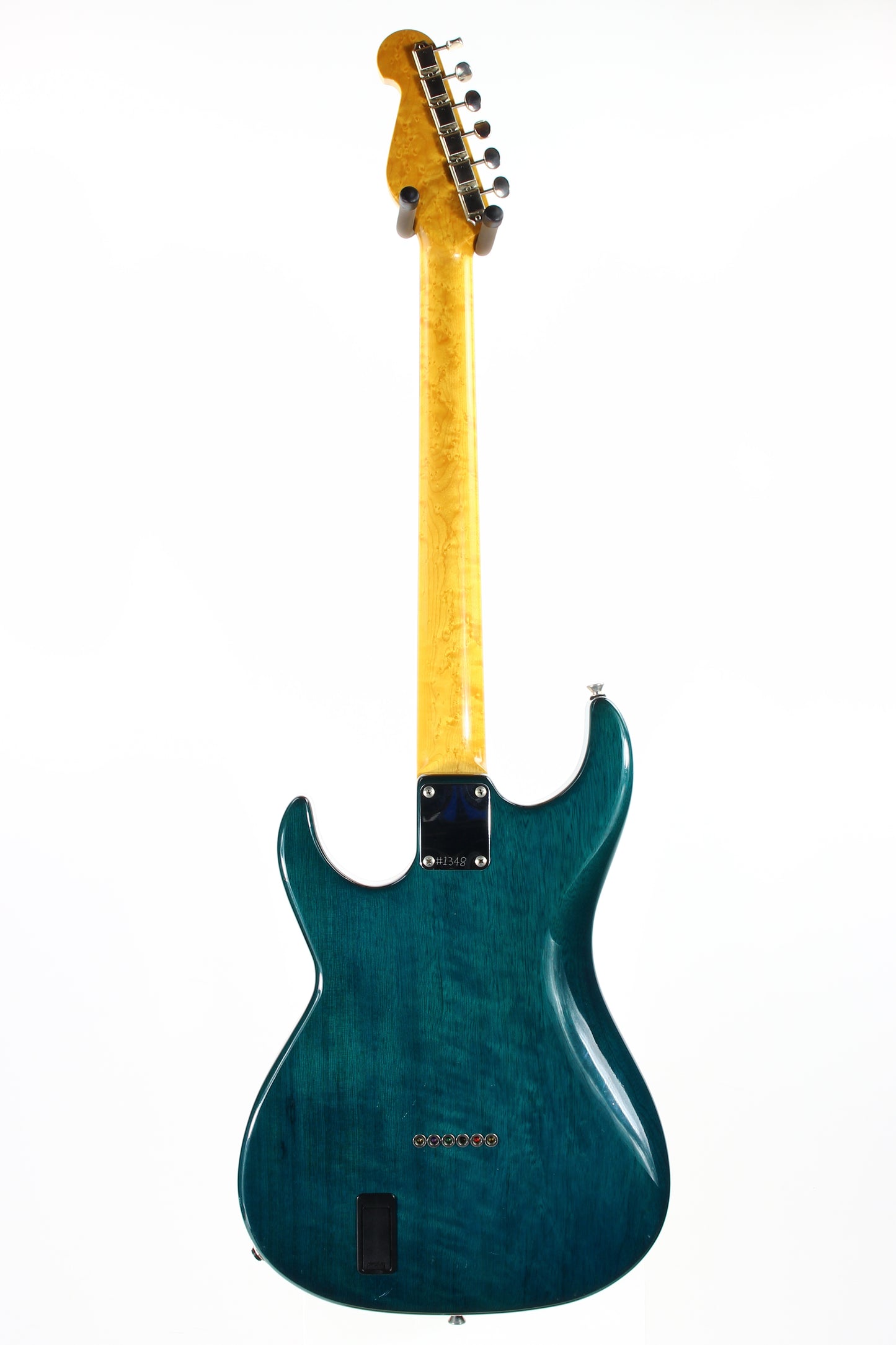 2003 Don Grosh USA Custom BENT TOP Tom Holmes Humbuckers & Piezo | Artist-Owned, Quilt Top, Matching Headstock
