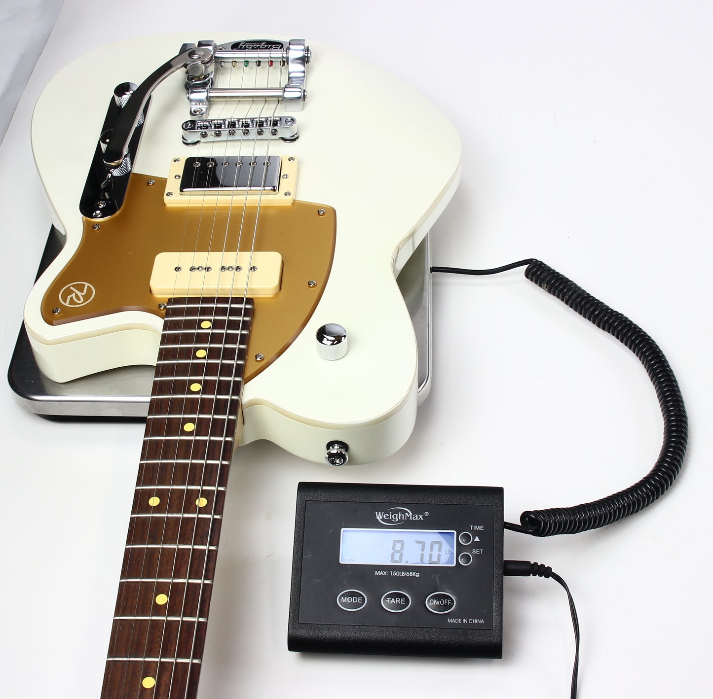 Reverend Double Agent OG Pearl Edition White Limited Run