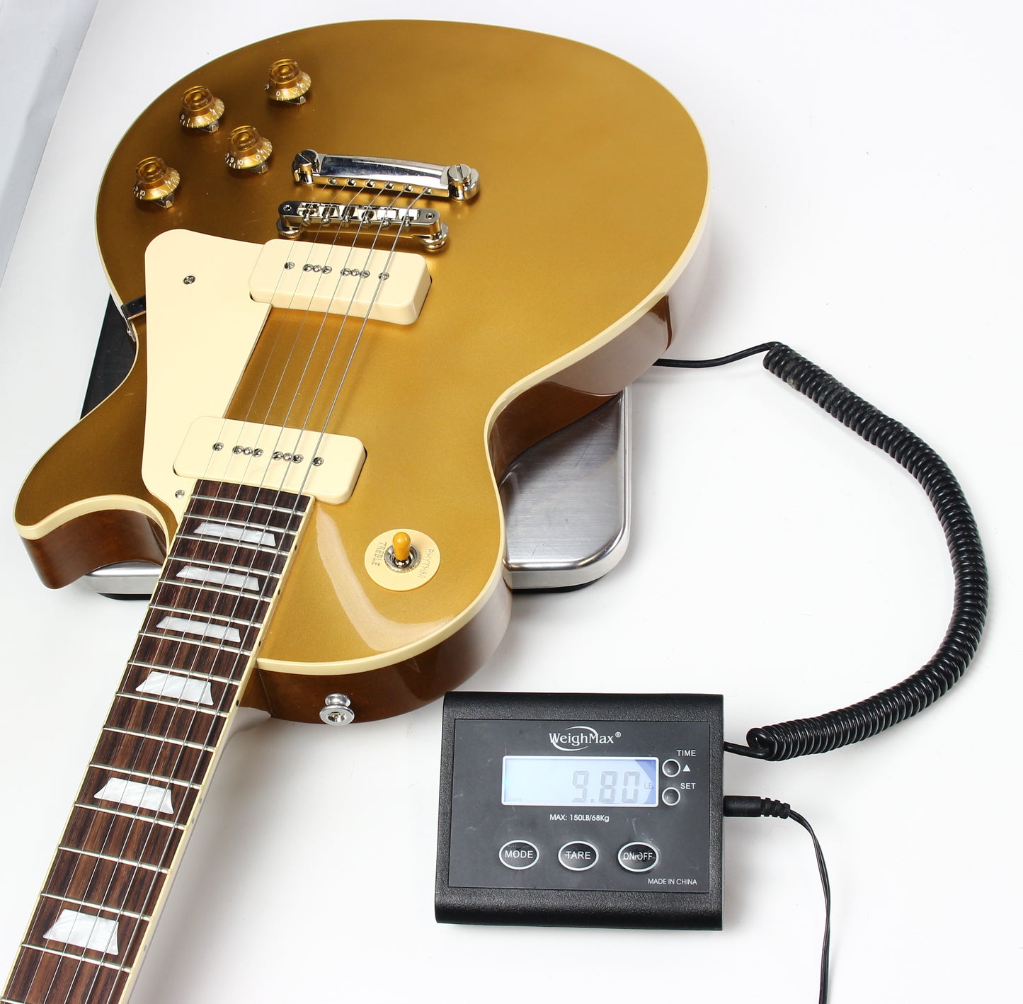 Gibson USA '50s Les Paul Standard 2023 P90 Goldtop Electric Guitar w Case