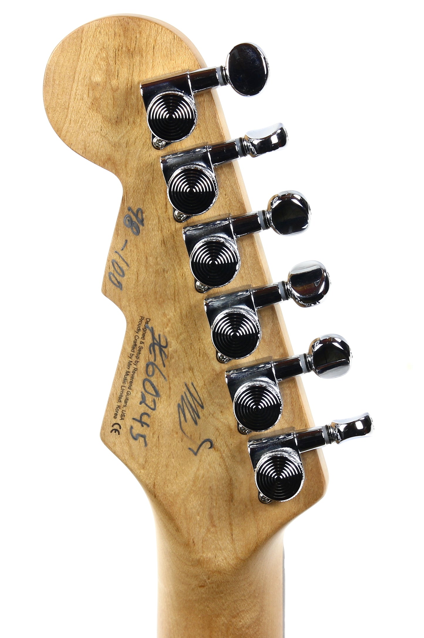 Reverend Double Agent OG Pearl Edition White Limited Run