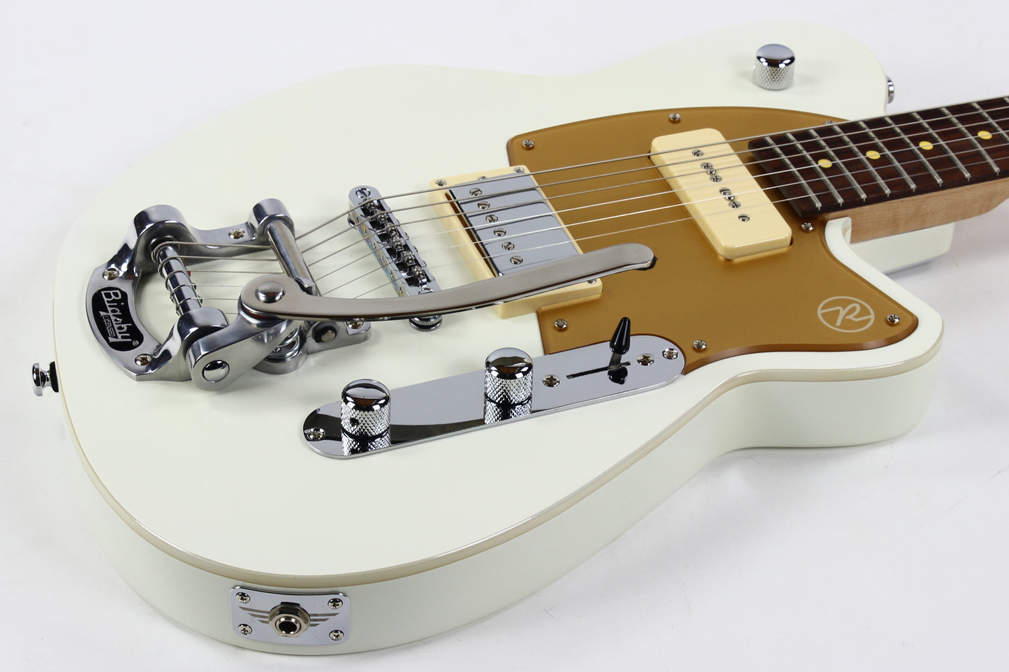 Reverend Double Agent OG Pearl Edition White Limited Run