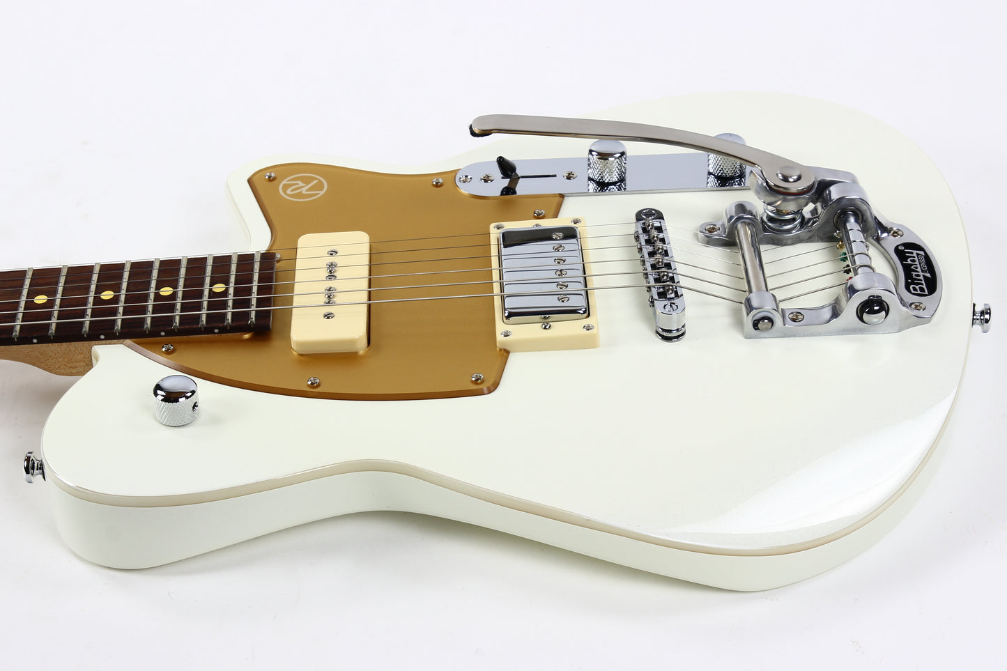 Reverend Double Agent OG Pearl Edition White Limited Run