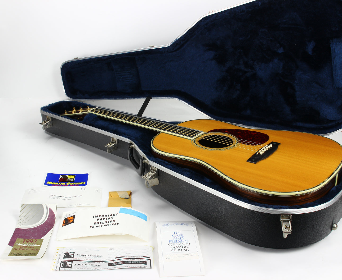 1992 Martin D-45S Deluxe 12-Fret Rare Limited Edition d45