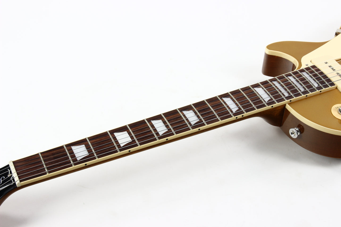 Gibson USA '50s Les Paul Standard 2023 P90 Goldtop Electric Guitar w Case