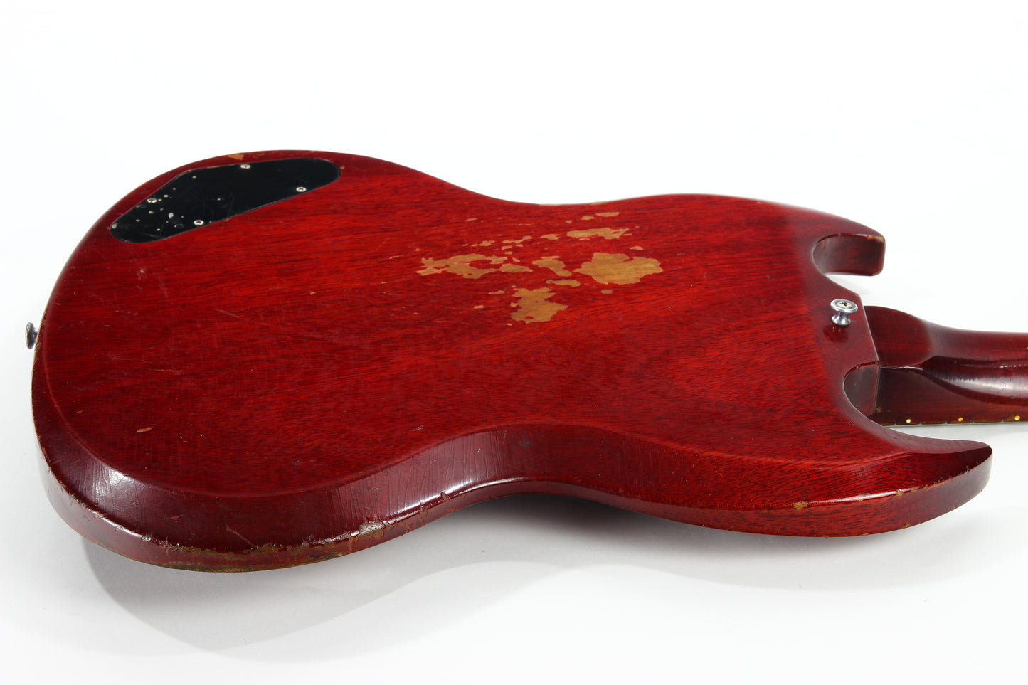 Early 1965 Gibson SG Jr. Junior WIDE NUT Cherry - No breaks, No refins, Original Hardshell Case! Les Paul 1964