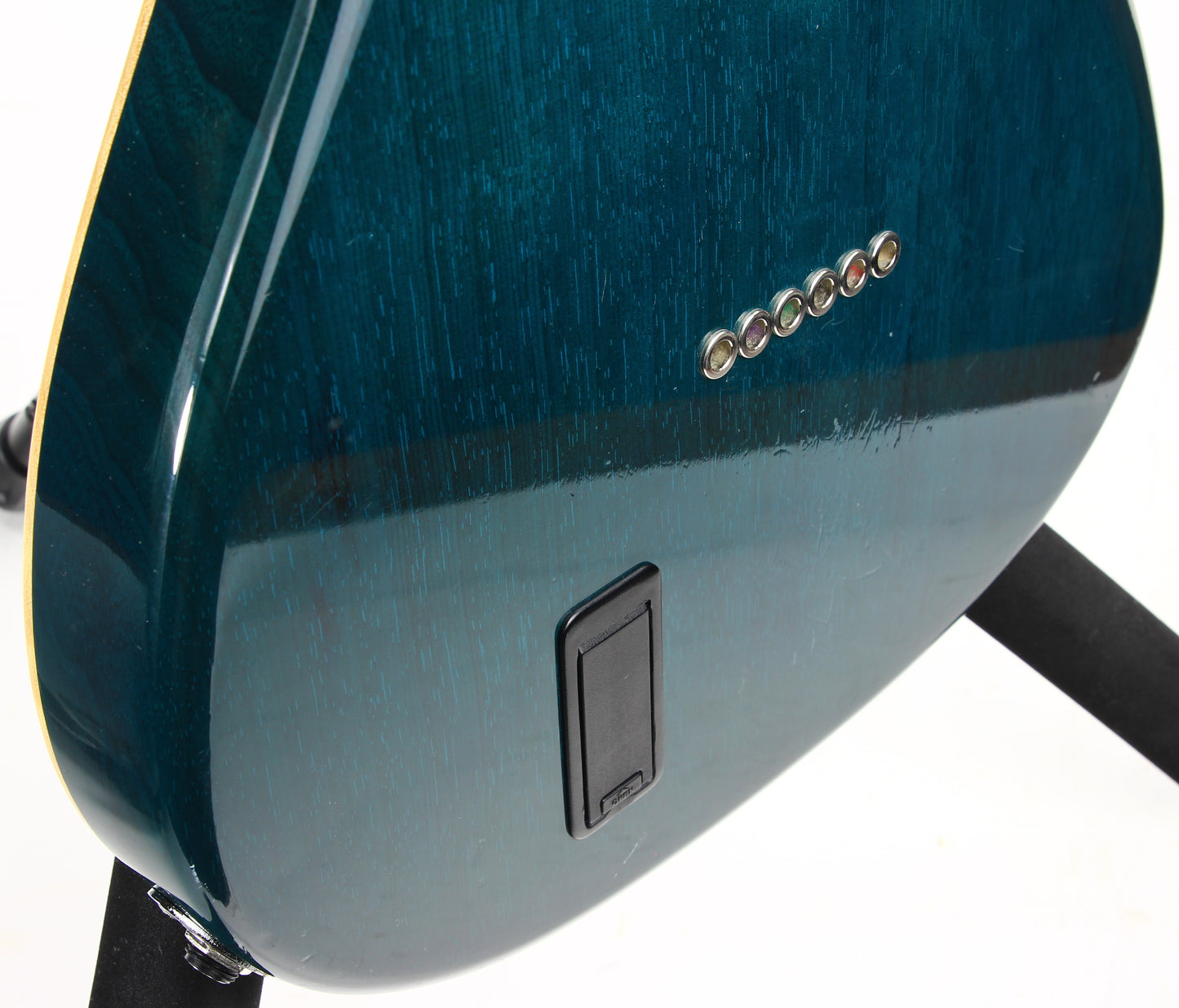2003 Don Grosh USA Custom BENT TOP Tom Holmes Humbuckers & Piezo | Artist-Owned, Quilt Top, Matching Headstock