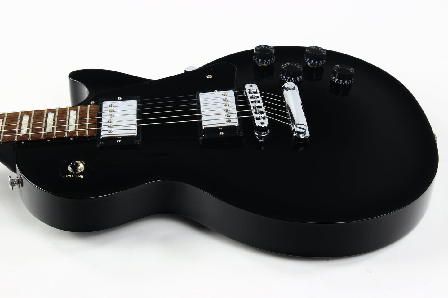 Gibson USA Les Paul Studio Ebony Black Gloss Finish 2023 Electric Guitar