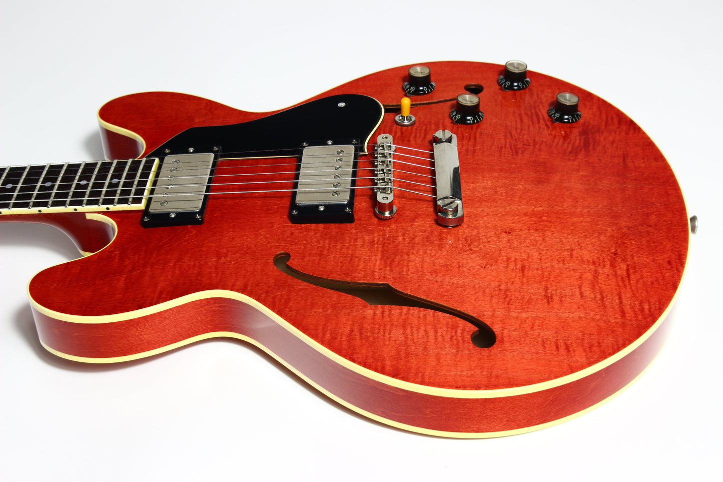 MINTY 2023 Collings I35 LC V VINTAGE Aged Cherry - Lightweight, Relic Finish, Throbak ESG-102B,