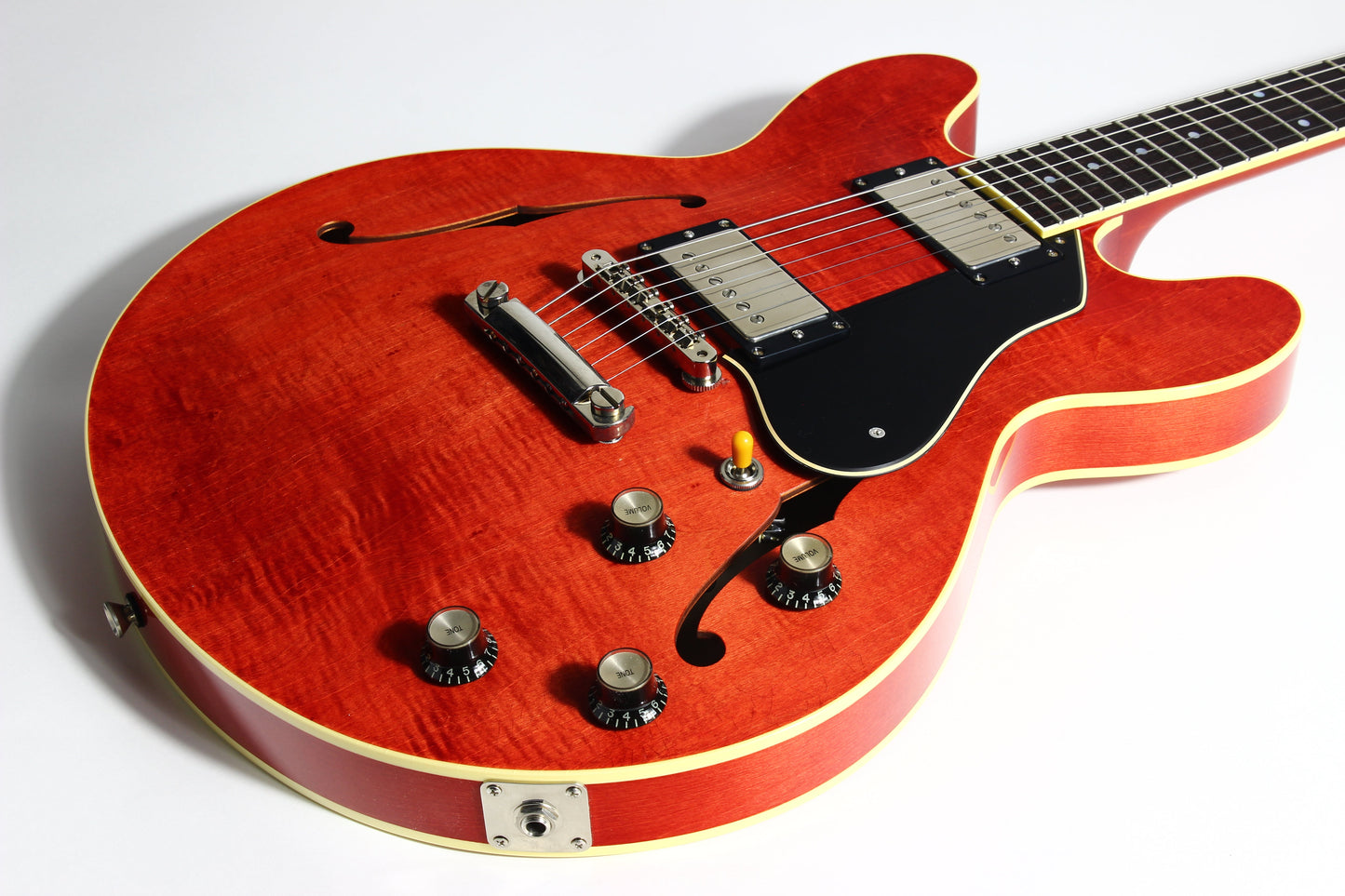 MINTY 2023 Collings I35 LC V VINTAGE Aged Cherry - Lightweight, Relic Finish, Throbak ESG-102B,