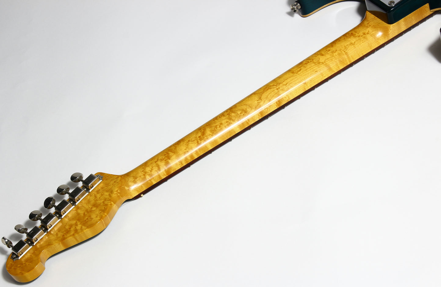 2003 Don Grosh USA Custom BENT TOP Tom Holmes Humbuckers & Piezo | Artist-Owned, Quilt Top, Matching Headstock