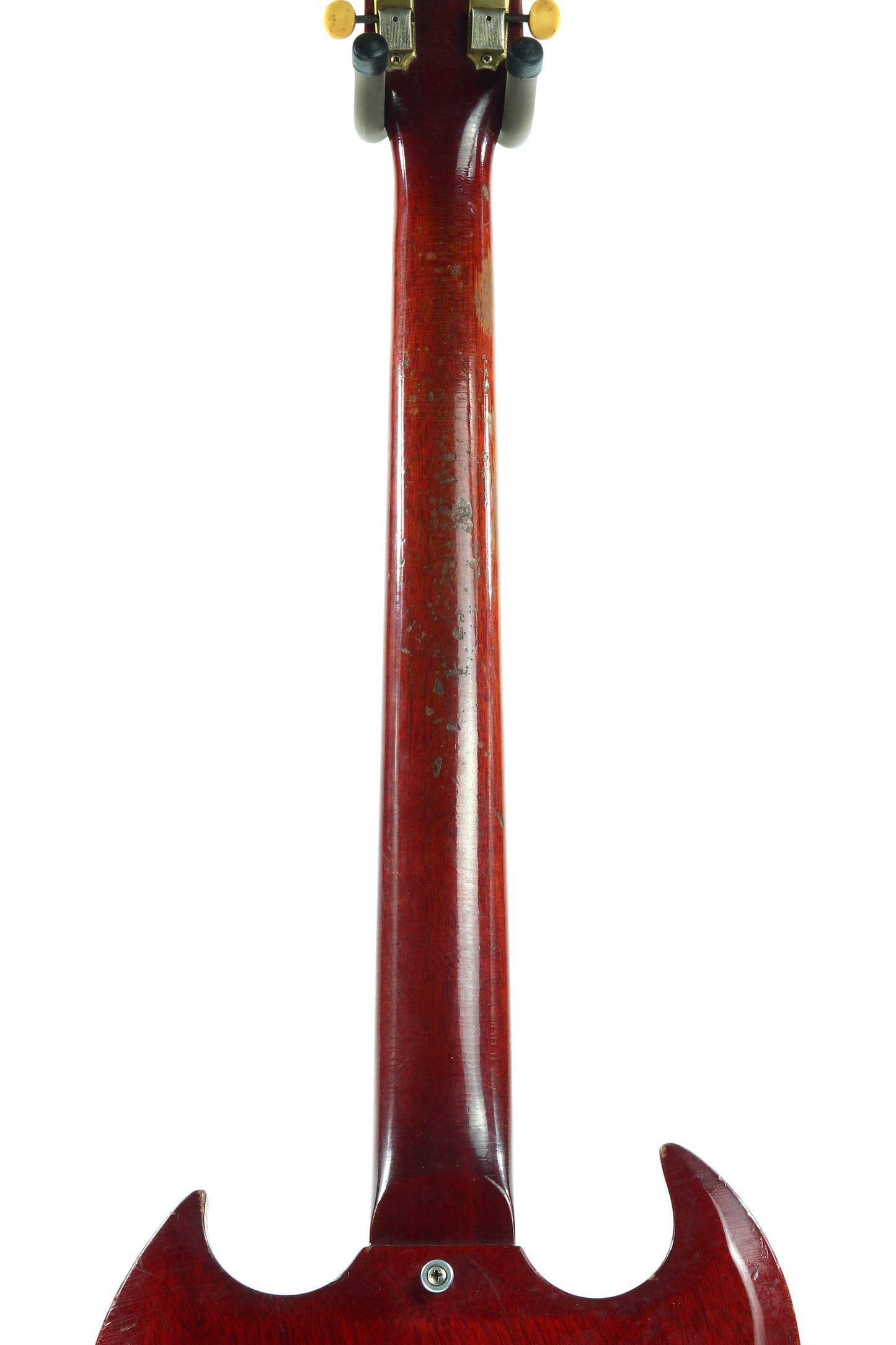 Early 1965 Gibson SG Jr. Junior WIDE NUT Cherry - No breaks, No refins, Original Hardshell Case! Les Paul 1964