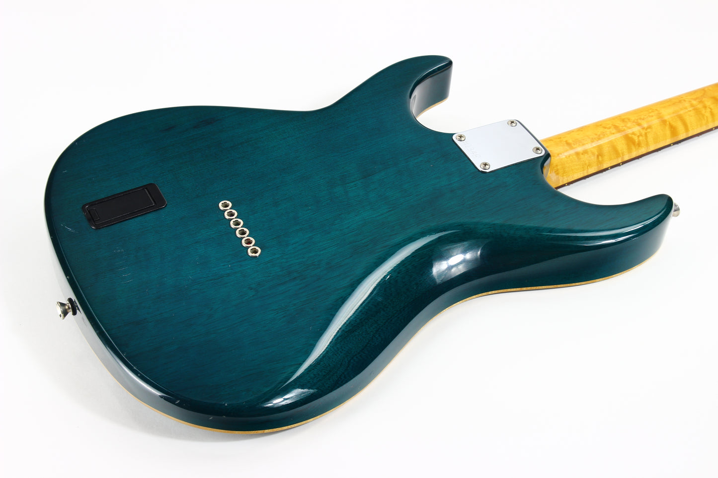 2003 Don Grosh USA Custom BENT TOP Tom Holmes Humbuckers & Piezo | Artist-Owned, Quilt Top, Matching Headstock