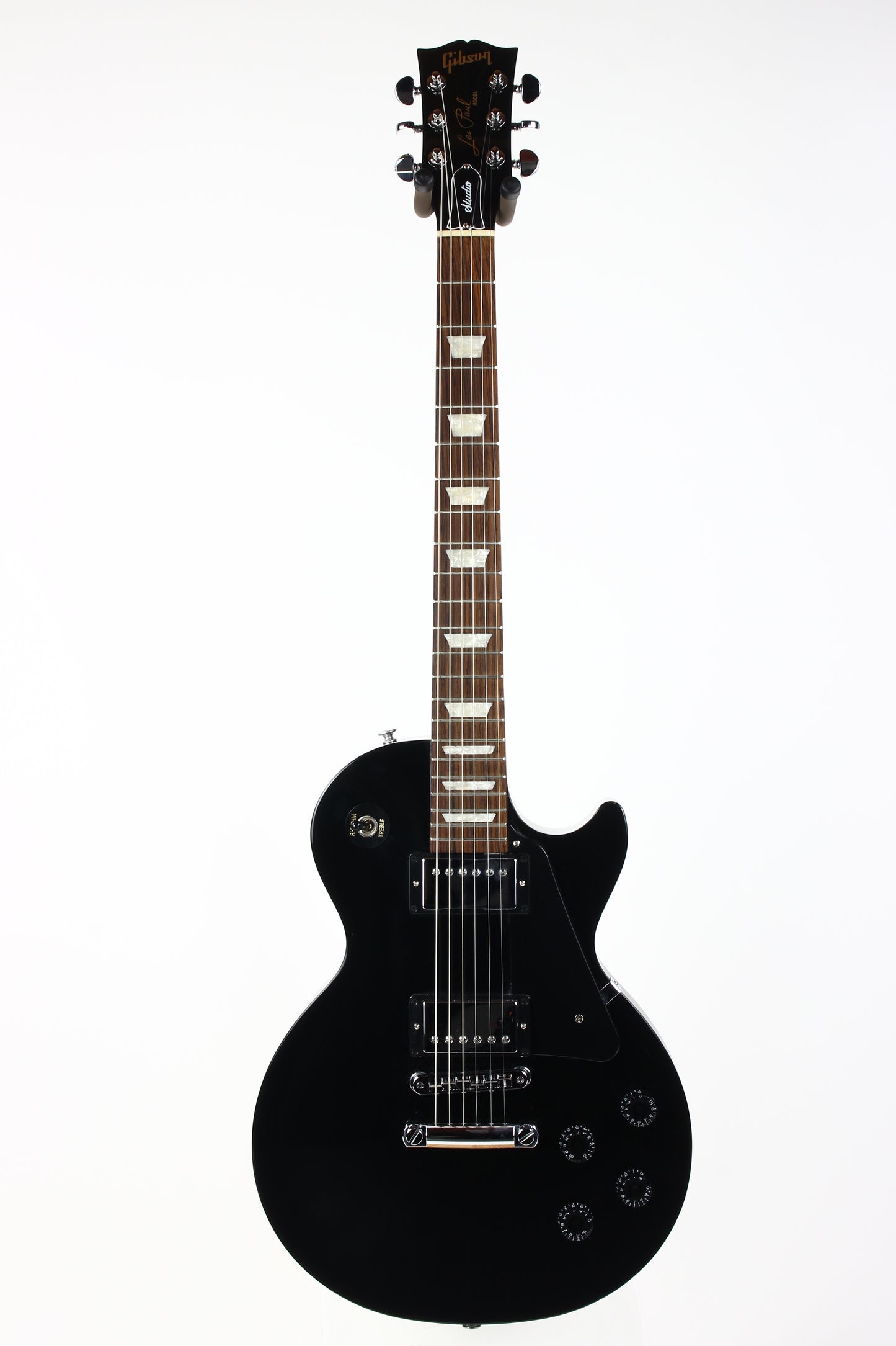 Gibson USA Les Paul Studio Ebony Black Gloss Finish 2023 Electric Guitar