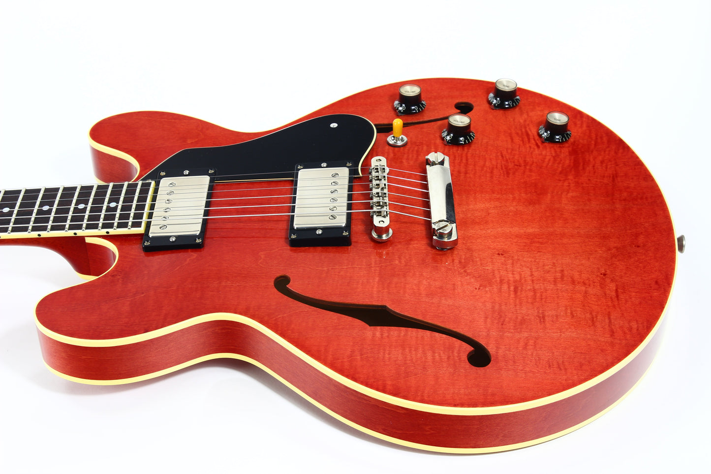 MINTY 2023 Collings I35 LC V VINTAGE Aged Cherry - Lightweight, Relic Finish, Throbak ESG-102B,