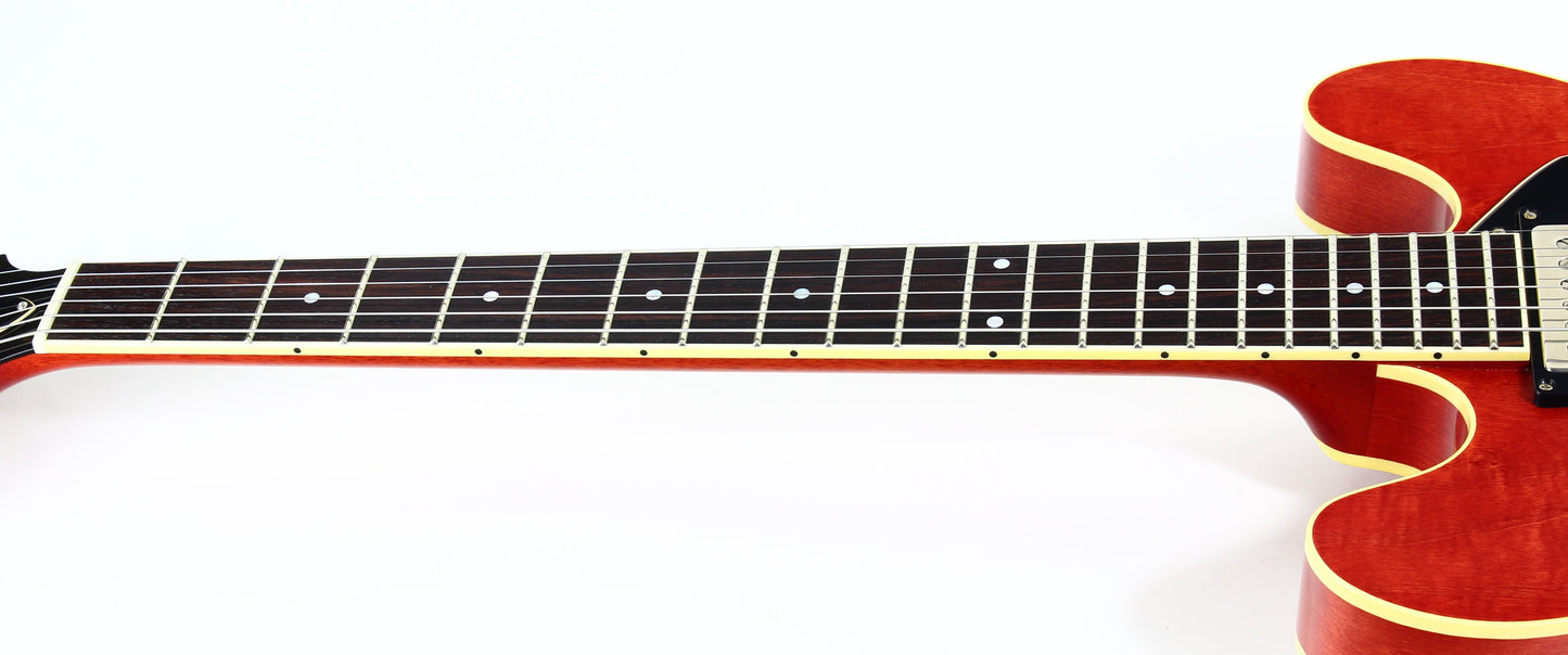 MINTY 2023 Collings I35 LC V VINTAGE Aged Cherry - Lightweight, Relic Finish, Throbak ESG-102B,