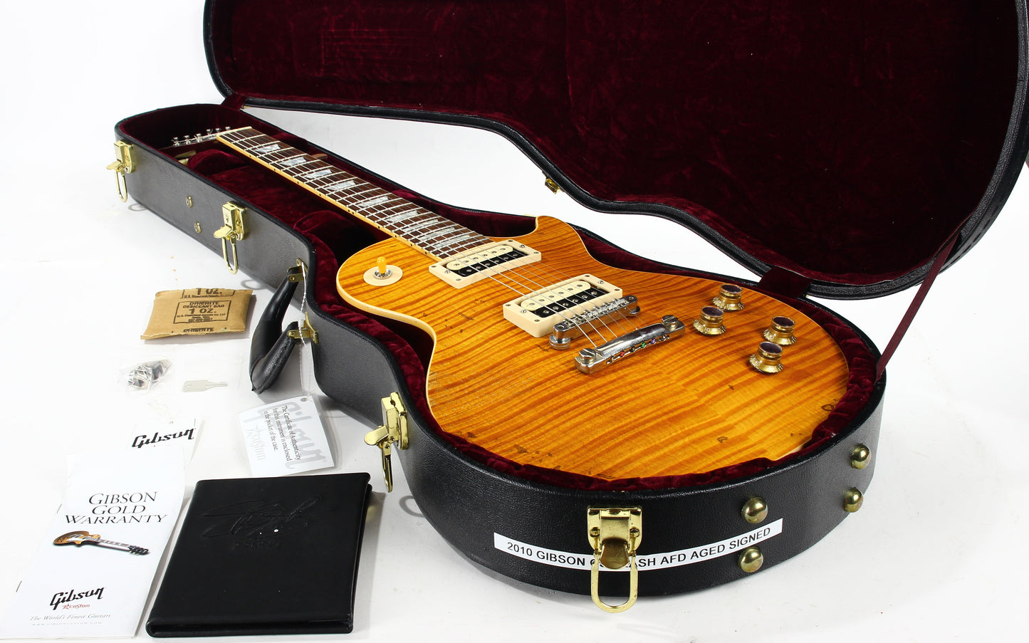 2010 Gibson Custom Shop SLASH AFD Les Paul Murphy AGED & SIGNED Appetite For Destruction '59 LP