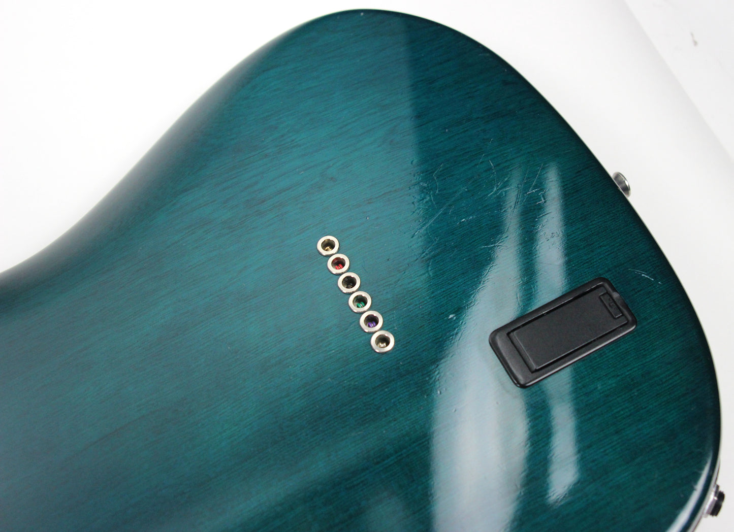 2003 Don Grosh USA Custom BENT TOP Tom Holmes Humbuckers & Piezo | Artist-Owned, Quilt Top, Matching Headstock