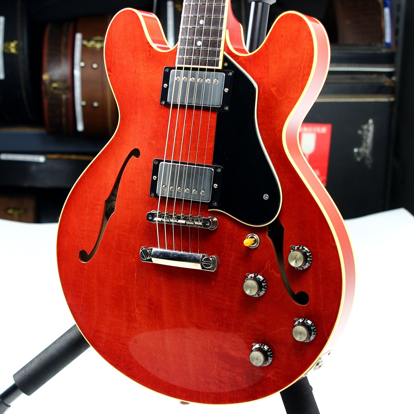 MINTY 2023 Collings I35 LC V VINTAGE Aged Cherry - Lightweight, Relic Finish, Throbak ESG-102B,
