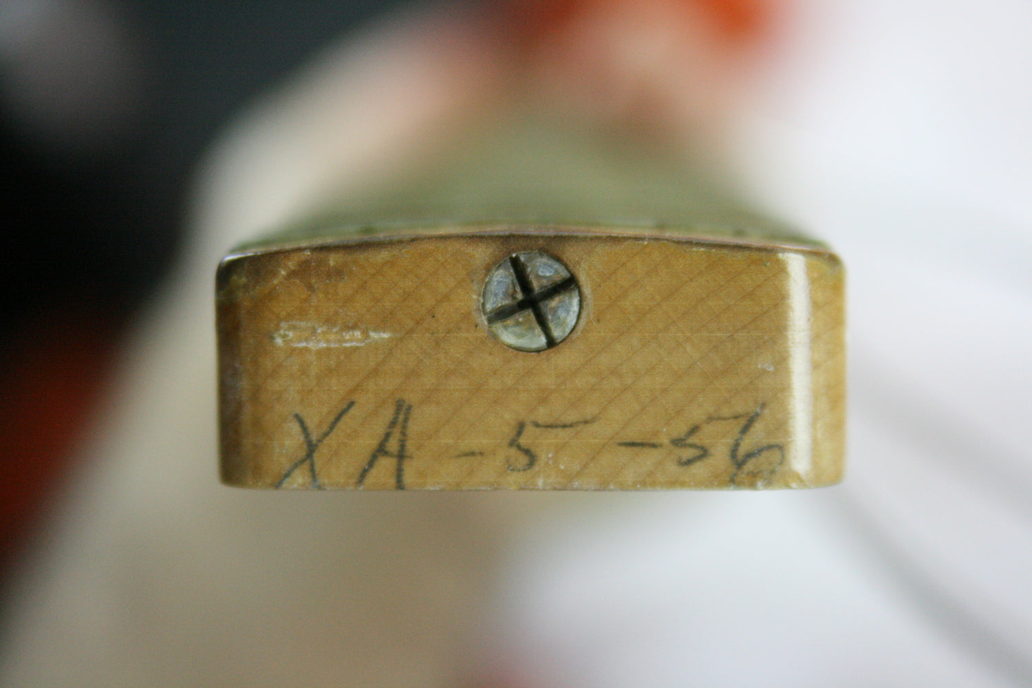1950's Fender Neck Date, Handwritten in 1956