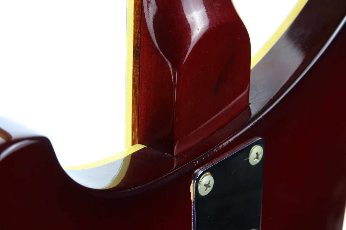 1982 Rickenbacker 481 Slant Fret BURGUNDYGLO - Clean, Original Case, Keys, 480 4001 6-String Guitar