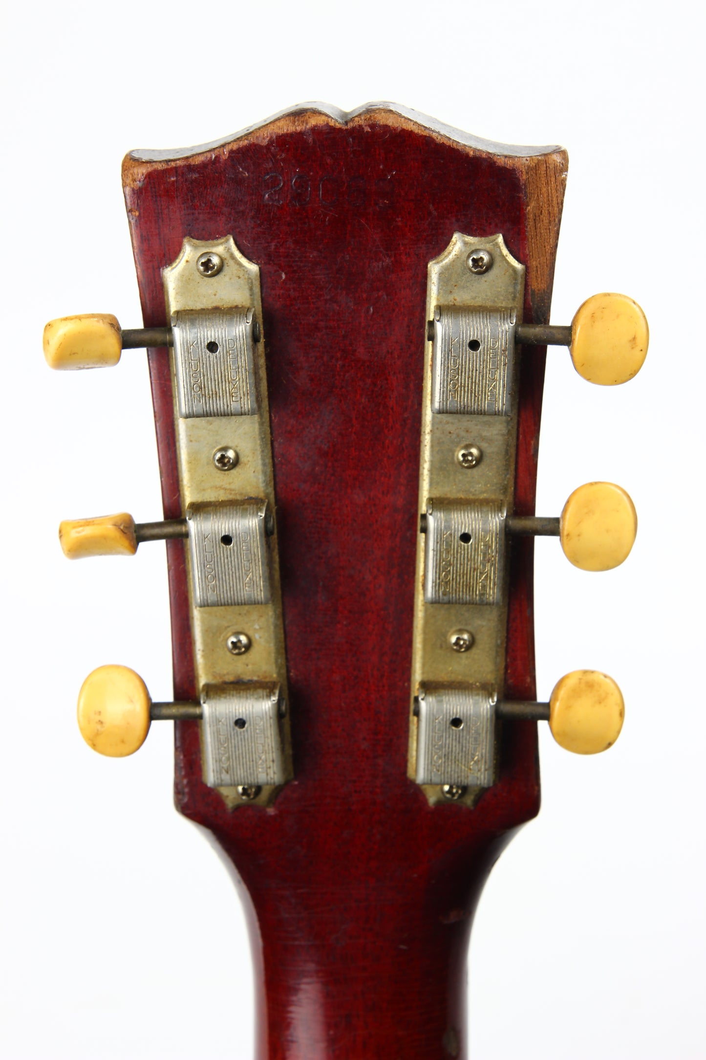 Early 1965 Gibson SG Jr. Junior WIDE NUT Cherry - No breaks, No refins, Original Hardshell Case! Les Paul 1964